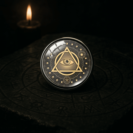 The Apex Cipher Lapel Pin