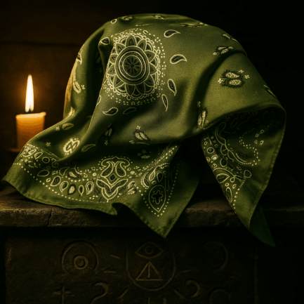 The Jade Protocol Pocket Square