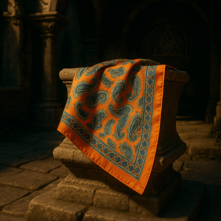 The Veil of Verona Pocket Square